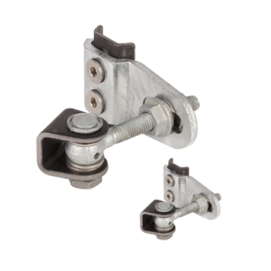 LOCINOX® GBMU4D12 Navařovací pant M12, otevíratelný 180°,  nastavitelný 3D, pozink