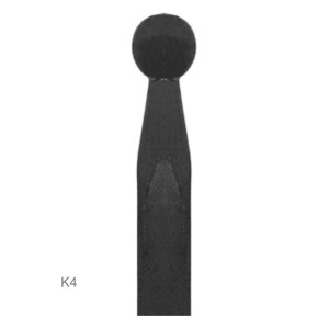 Špička typu K4, čtyřhran 14 x 14 mm hladký, L = 150 mm