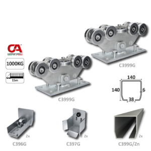 GRANDE-9 samonos do 1000 kg, profil 140 x 140 x 6000 mm