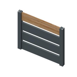 Vzorek AL výplně plotu