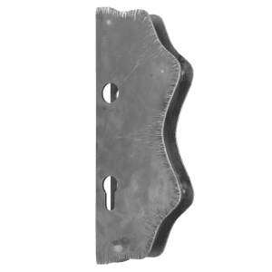 Kazetová sestava pro branku 250 x 95 x 30 mm, válcovaná