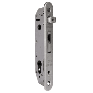 LOCINOX® FORTYLOCK zadlabávací zámek pro křídlové vrata, rozteč 92 mm, zádlab 37 mm, pro profil 40 mm a více