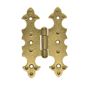 Závěs ozdobný - zlatý, 80x50mm