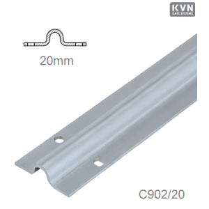 Vodiaci profil U ø 20mm pre posuvné brány, dĺžka 3m, cena za kus