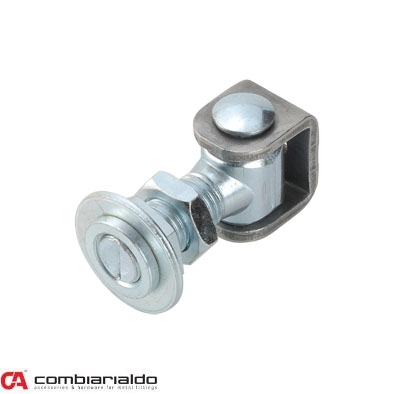 Combi Arialdo Navařovací závěs M18, otevíratelný 90°, nastavitelný 1D s kontramaticí, částečně pozinkovaný