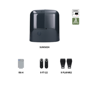 900KSUN5024KR2 SUNKIT DARK pro posuvnou bránu do 500 kg
