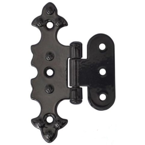 Závěs ozdobný černý, 79x50mm