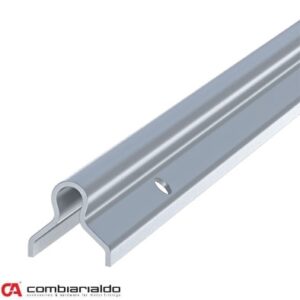 Vodiaci profil U ø 20mm Combi Arialdo pre posuvné brány, do betónu, dĺžka 3m, cena za kus