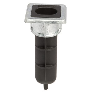 LOCINOX® EGS - spodní pouzdro pro rýgle s průměrem do 20 mm, k zabetonování