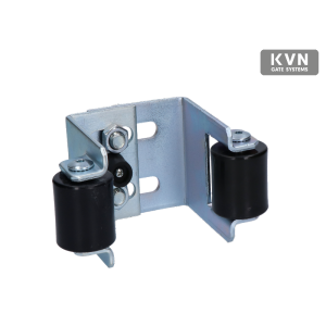 Horní doraz brány 160x80x105x4mm, regulovatelná šířka 41-86mm, bíly zinek