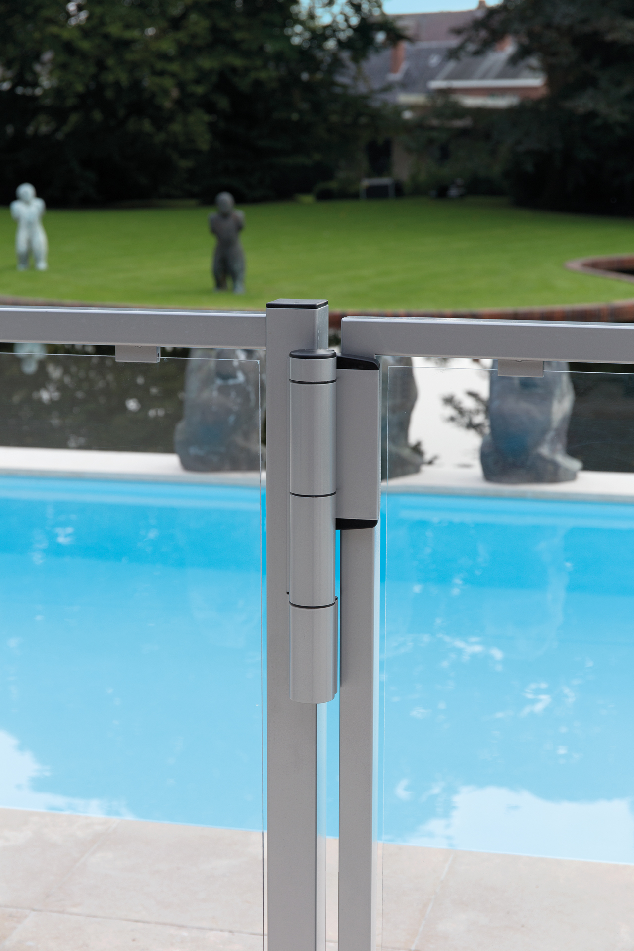 LOCINOX® MAMMOTH180 pant otevíratelný 180°, nastavitelný 2D, integrovaný hydraulický zavírač, pro křídlové vrata do 150 - Obrázek 5