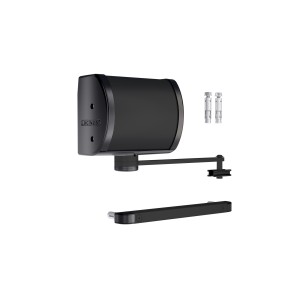 LOCINOX® PANTHER-9005 - hydraulický zavírač s kluznou lištou, uchycení na sloupek nebo na stěnu, pro křídlové brány a br