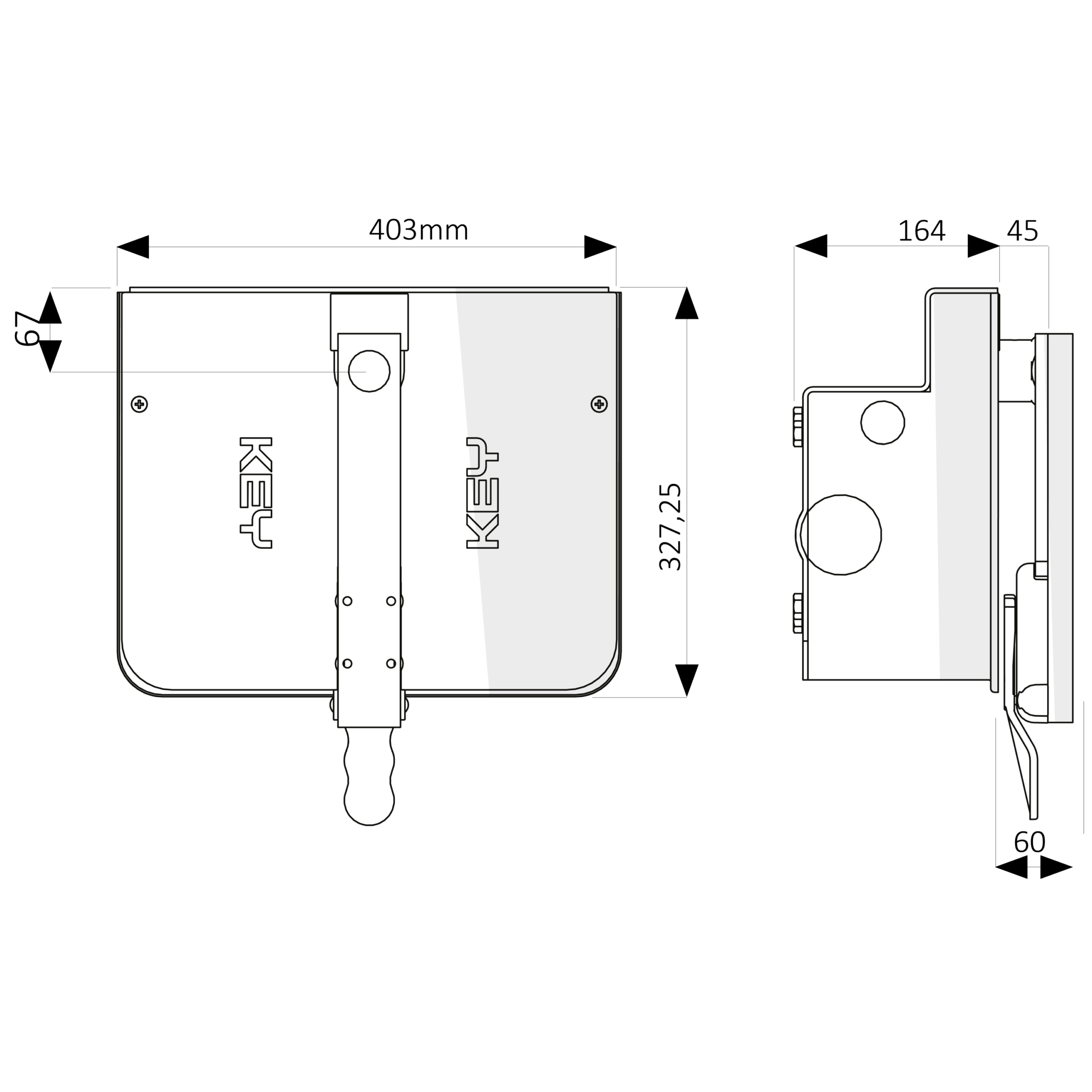 UNDERKIT sada pro křídlovou bránu do 3m/ křídlo - Obrázek 3