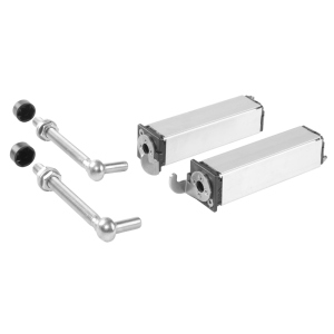 LOCINOX® SWING40 samozavirací pružinový pant M12, otevíratelný 90° , nastavitelný 1D, nerezová ocel