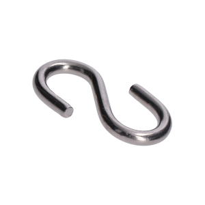 S-hák symetrický, ø 6 mm, art.8160, A4/AISI 316