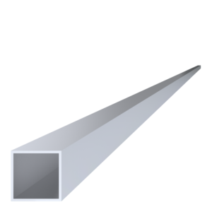 Al jekl 40 x 40 x 2 x 6000 mm, bez povrchové úpravy