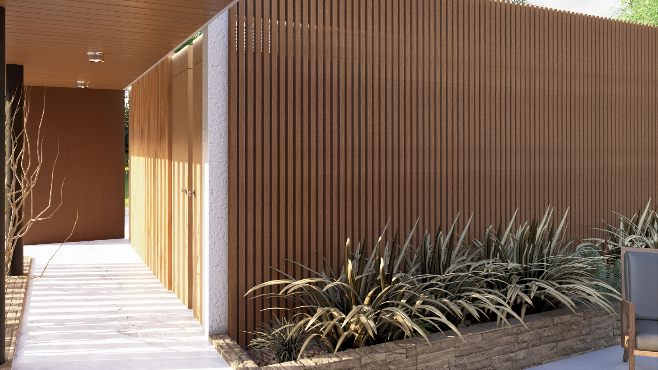 Al jekl 60 x 40 x 1 x 6000 mm, lak se strukturou OŘECH - Obrázek 3