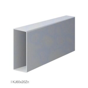 Uzavretý profil 60x20x1,2mm, zinkovaný DX51D+Z100, hladký L=6000mm, cena za kus