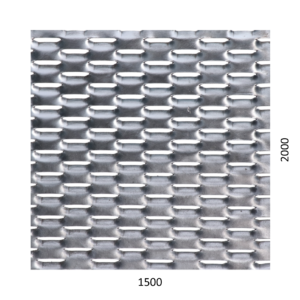 Tahokov Fe, oko: 47x18mm, můstek: 8mm (1500x2000x1,5mm), orientace oka: rozměr oka 47mm je rovnoběžný s rozměrem desky 1