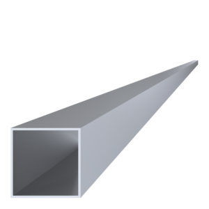 Al jekl 60 x 60 x 2 x 6000 mm, bez povrchové úpravy