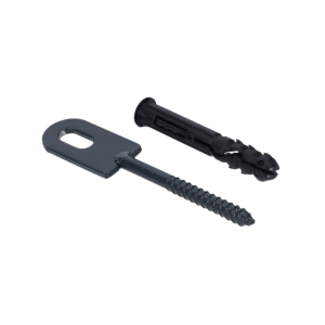 Kotvení plotu 50X25mm s hmoždinkou, antracit