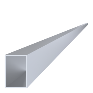 Al jekl 60 x 40 x 2 x 6000 mm, bez povrchové úpravy