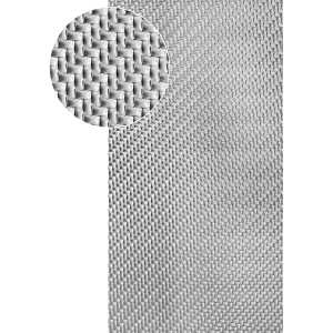Plech pozinkován 2000x1000x1,2mm - PLETENINA, 3D efekt