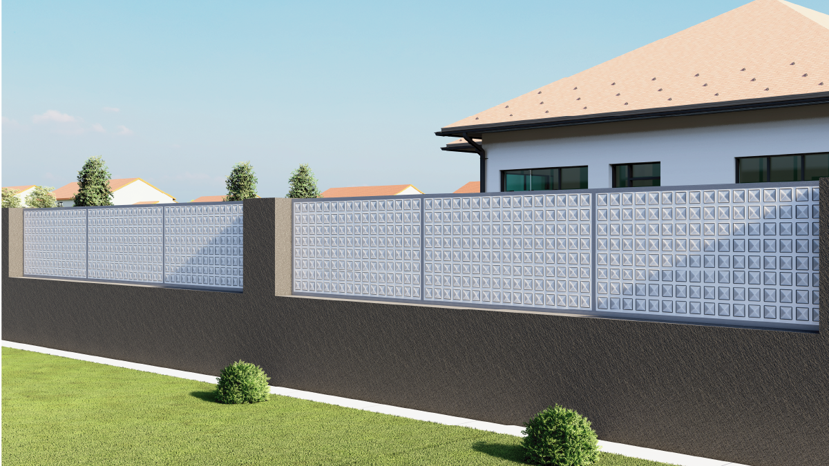 Plech pozinkován 2000x1000x1,2mm - ČTVEREC, 3D efekt - Obrázek 4