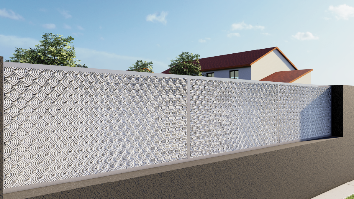 Plech pozinkován 2000x1000x1,2mm - DUHA, 3D efekt - Obrázek 3