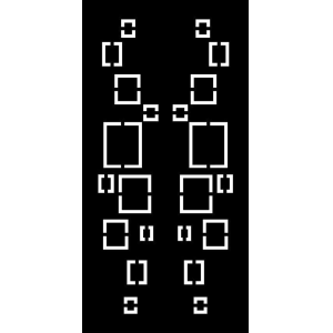 Plech, vzor 1009, 1000x2000x2,0mm, bez povrchové úpravy