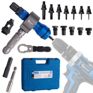 Profesionální adaptér na nýtování s rukojetí