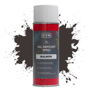 Barva ve spreji - RAL 8019, 400 ml
